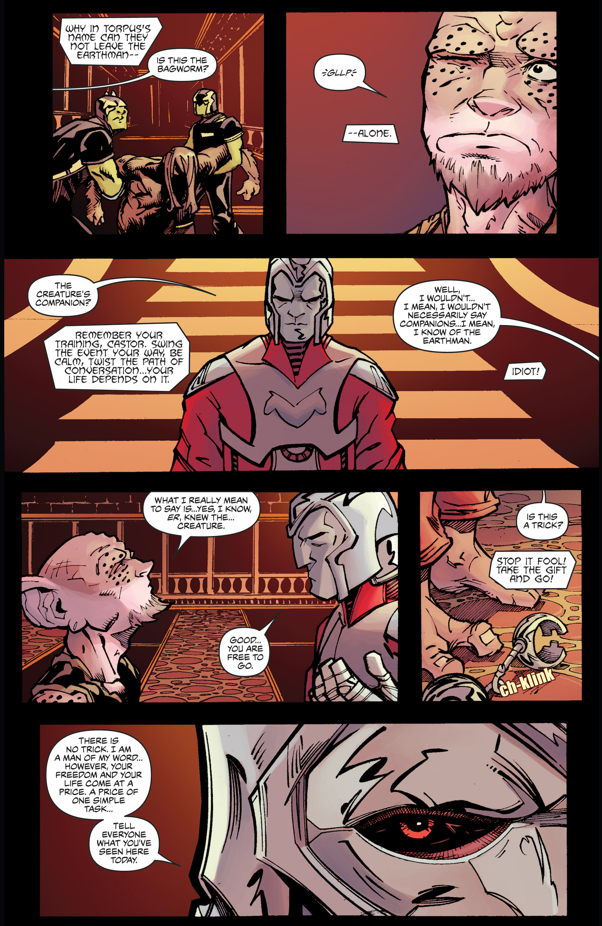 Read online Bigfoot: Sword of the Earthman (2015) comic -  Issue #5 - 12