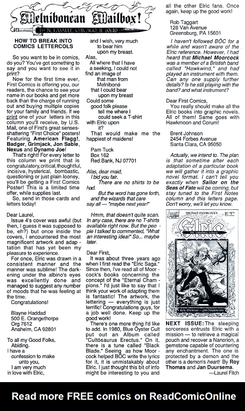 Read online Elric: The Vanishing Tower comic -  Issue #1 - 33