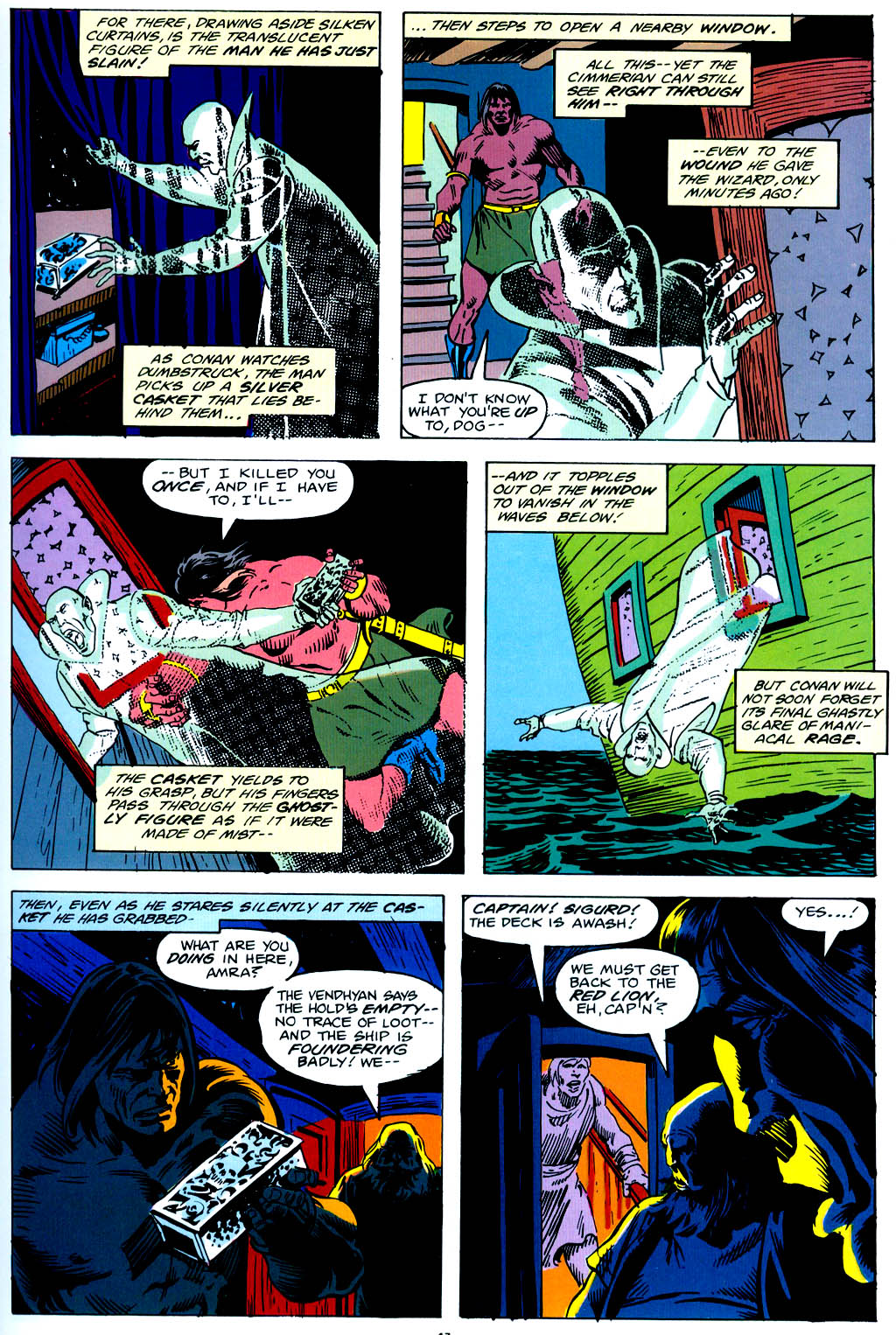 Read online Marvel Graphic Novel comic -  Issue #42 - Conan of the Isles - 48
