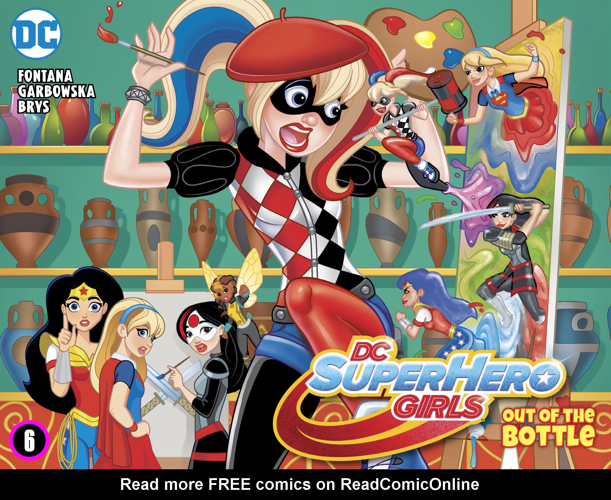 Read online DC Super Hero Girls: Out of the Bottle comic -  Issue #6 - 1