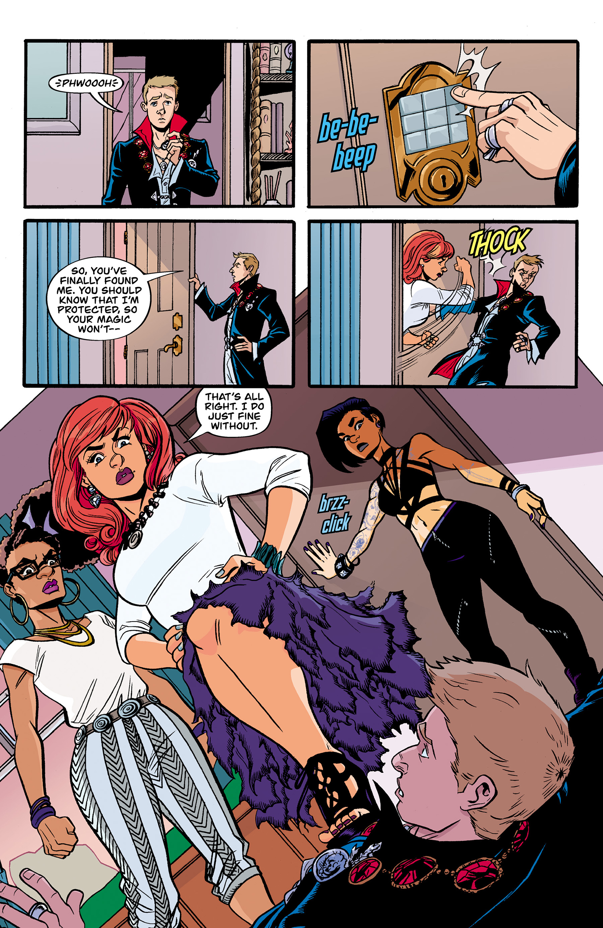 Read online Spell on Wheels comic -  Issue #5 - 6