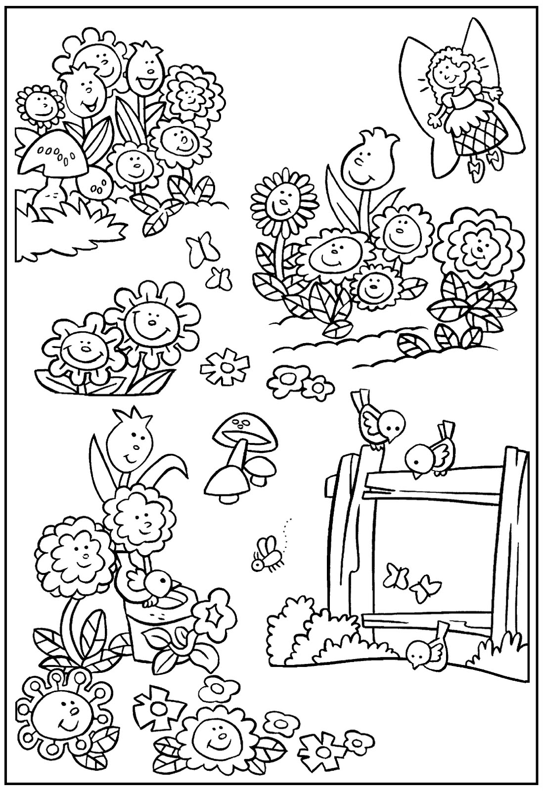 gardening coloring pages - photo #35