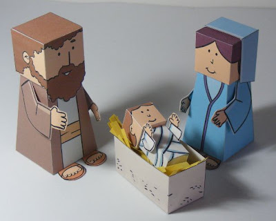 My Little House: Coming Soon Christmas Nativity Paper Toy