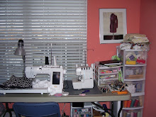 my sewing machine area