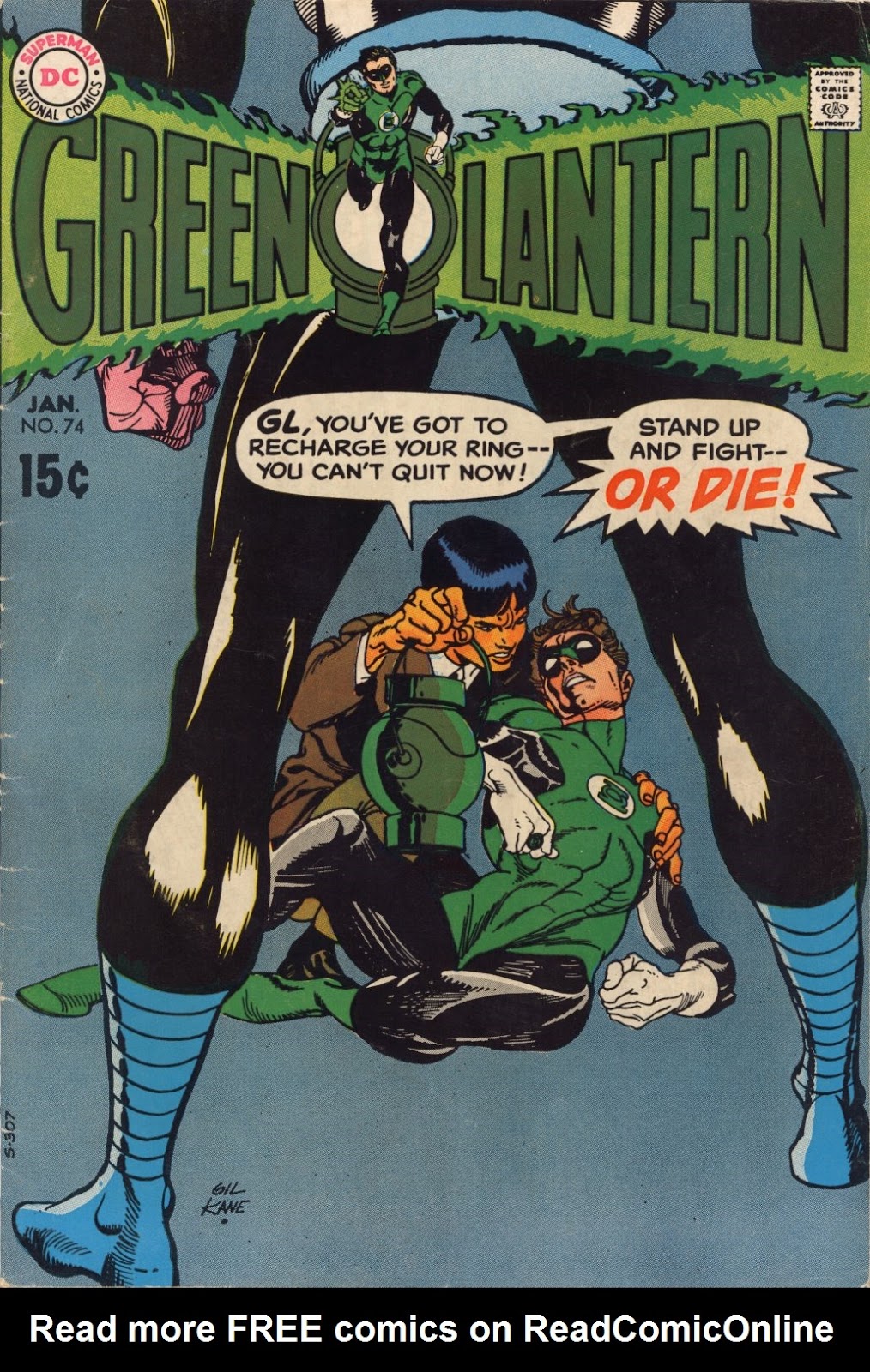 Green Lantern (1960) issue 74 - Page 1