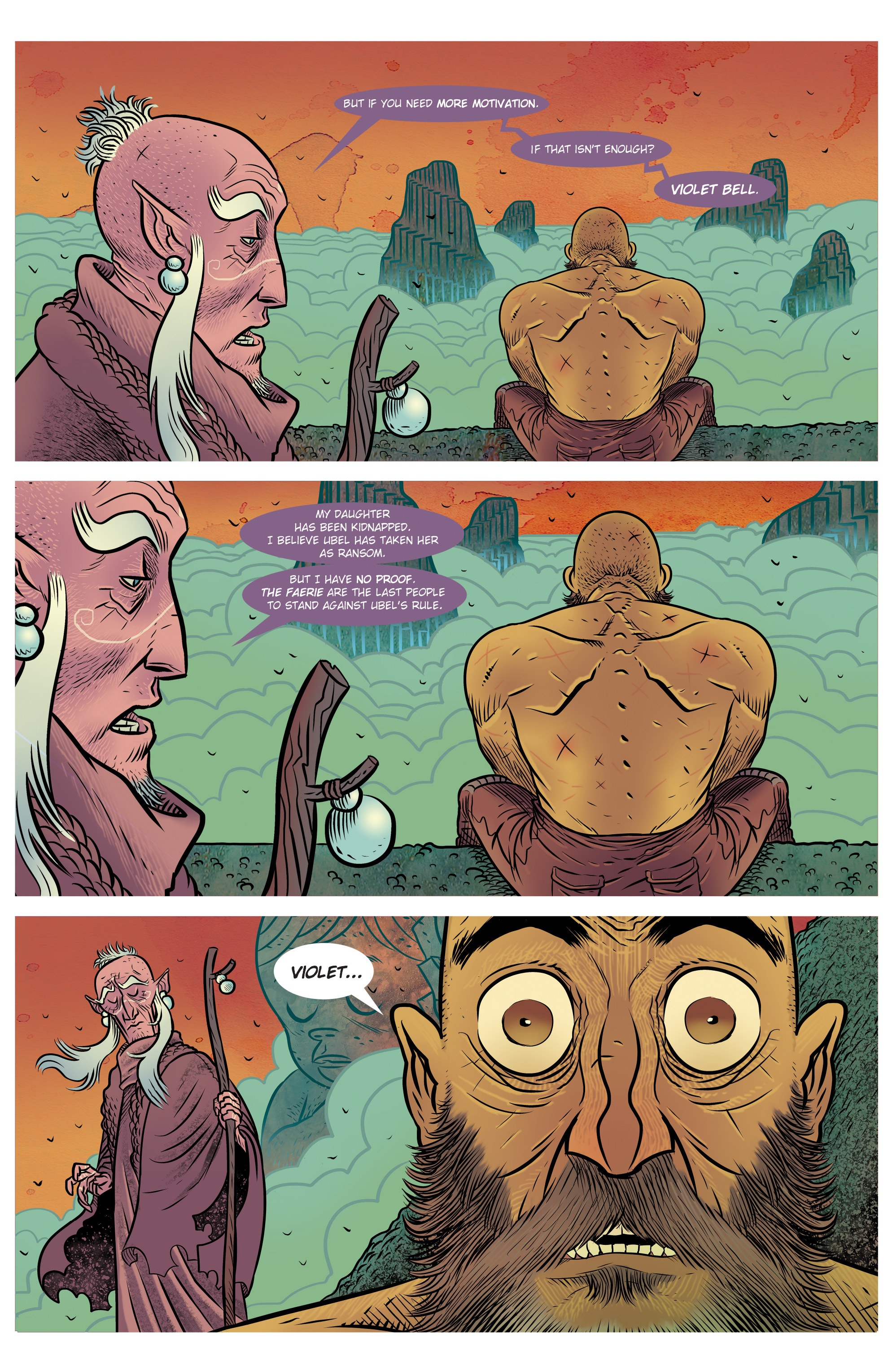 Read online Ether: The Disappearance of Violet Bell comic -  Issue #1 - 11