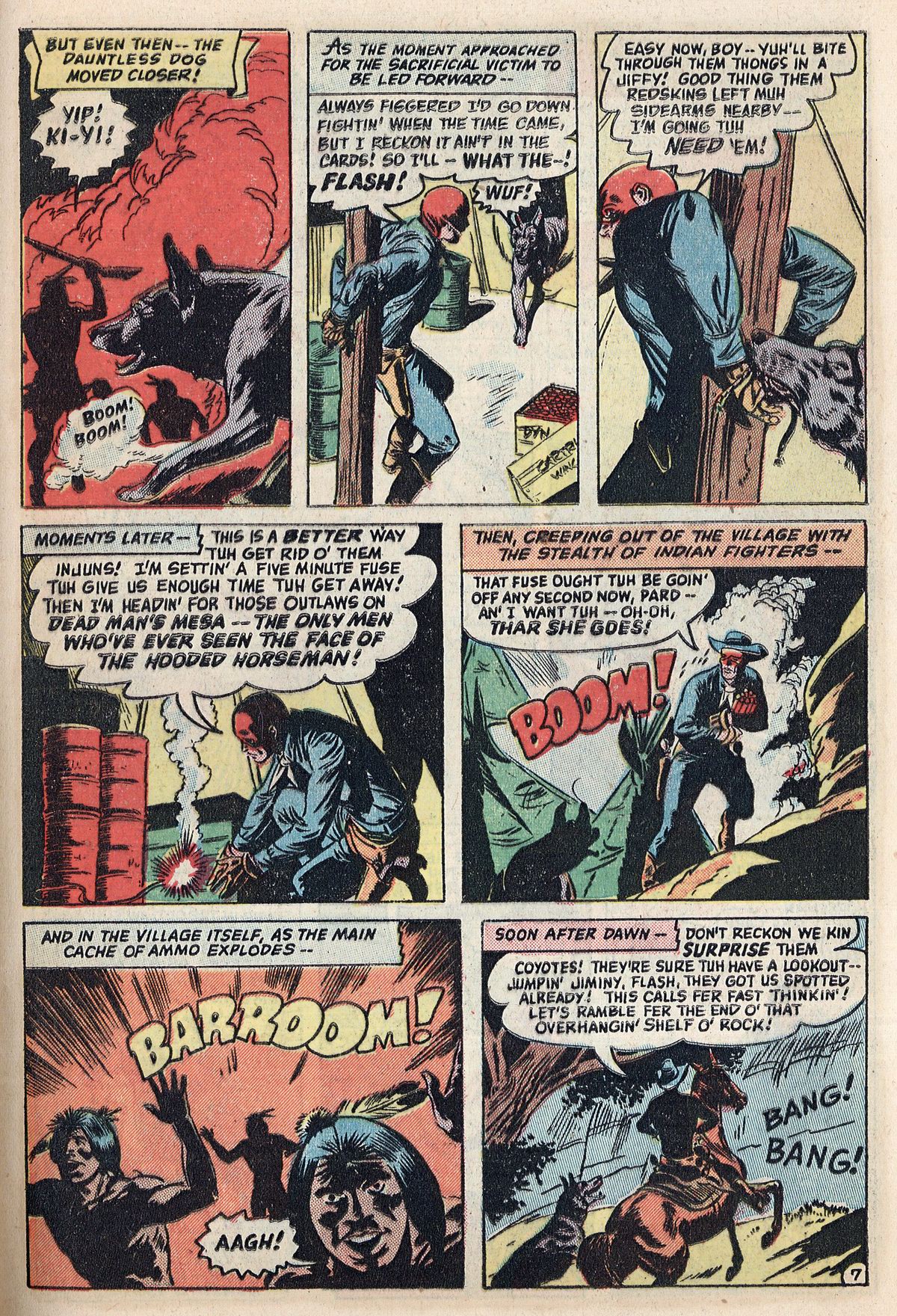 Read online Hooded Horseman comic -  Issue #25 - 9