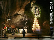 Place a prayer petition at the grotto of lourdes
