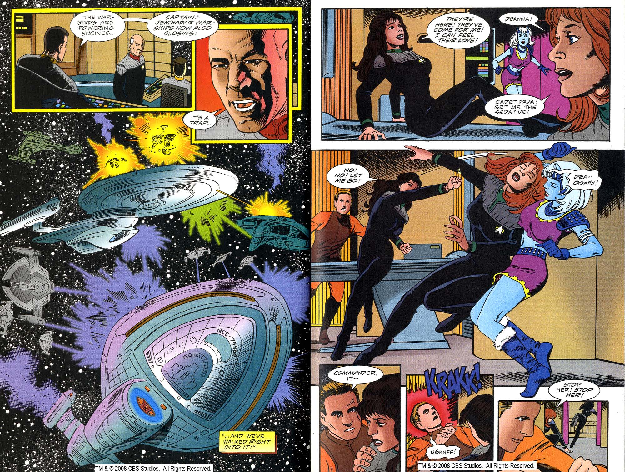 Read online Star Trek: Telepathy War comic -  Issue # Full - 70