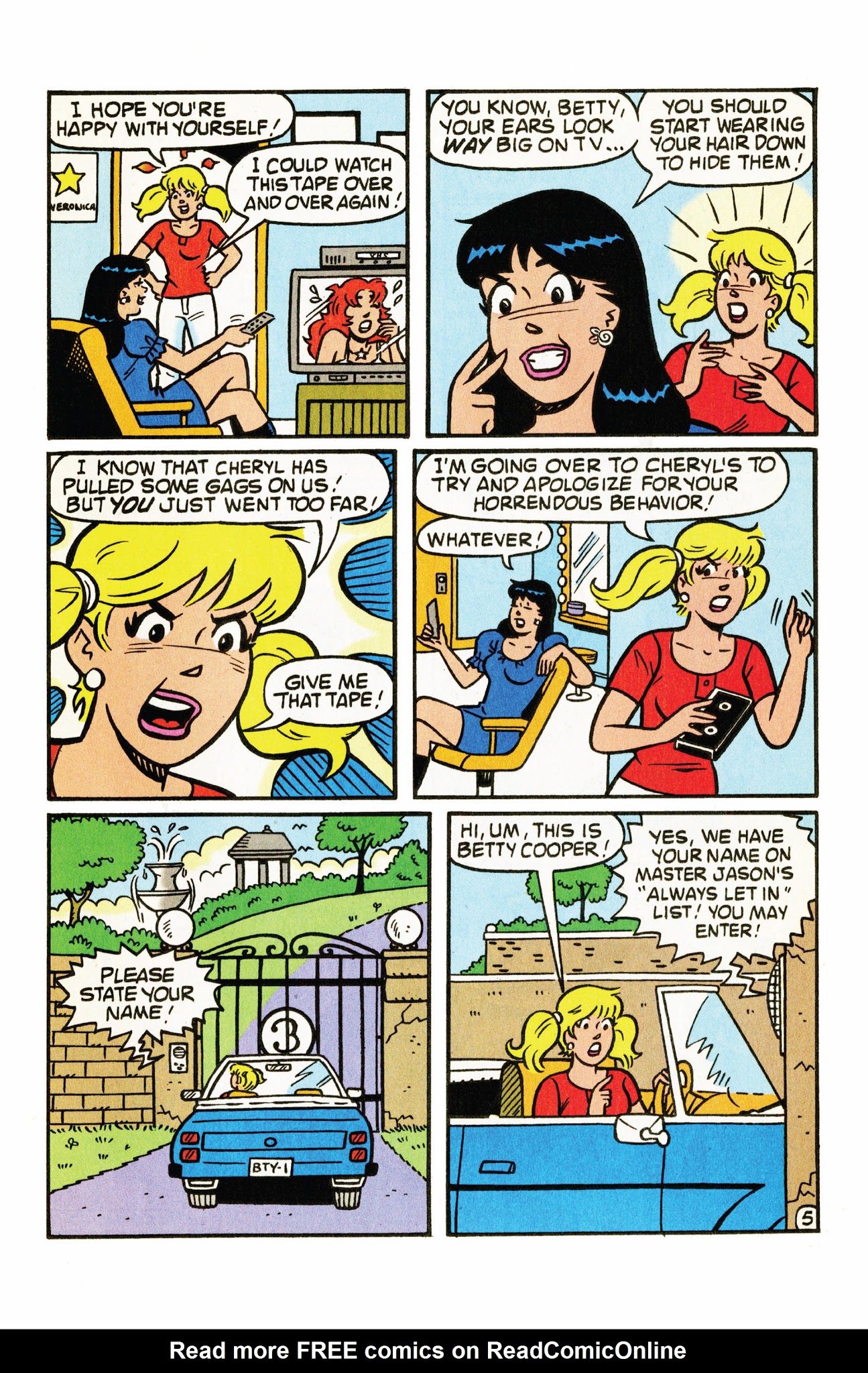 Read online Cheryl Blossom comic -  Issue #23 - 6