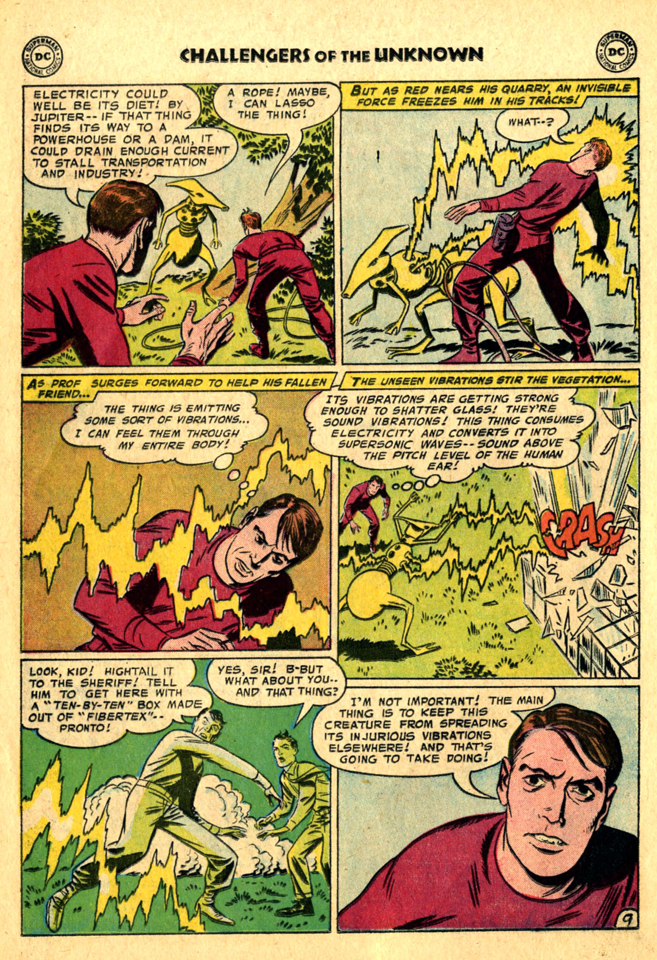Read online Challengers of the Unknown (1958) comic -  Issue #1 - 12