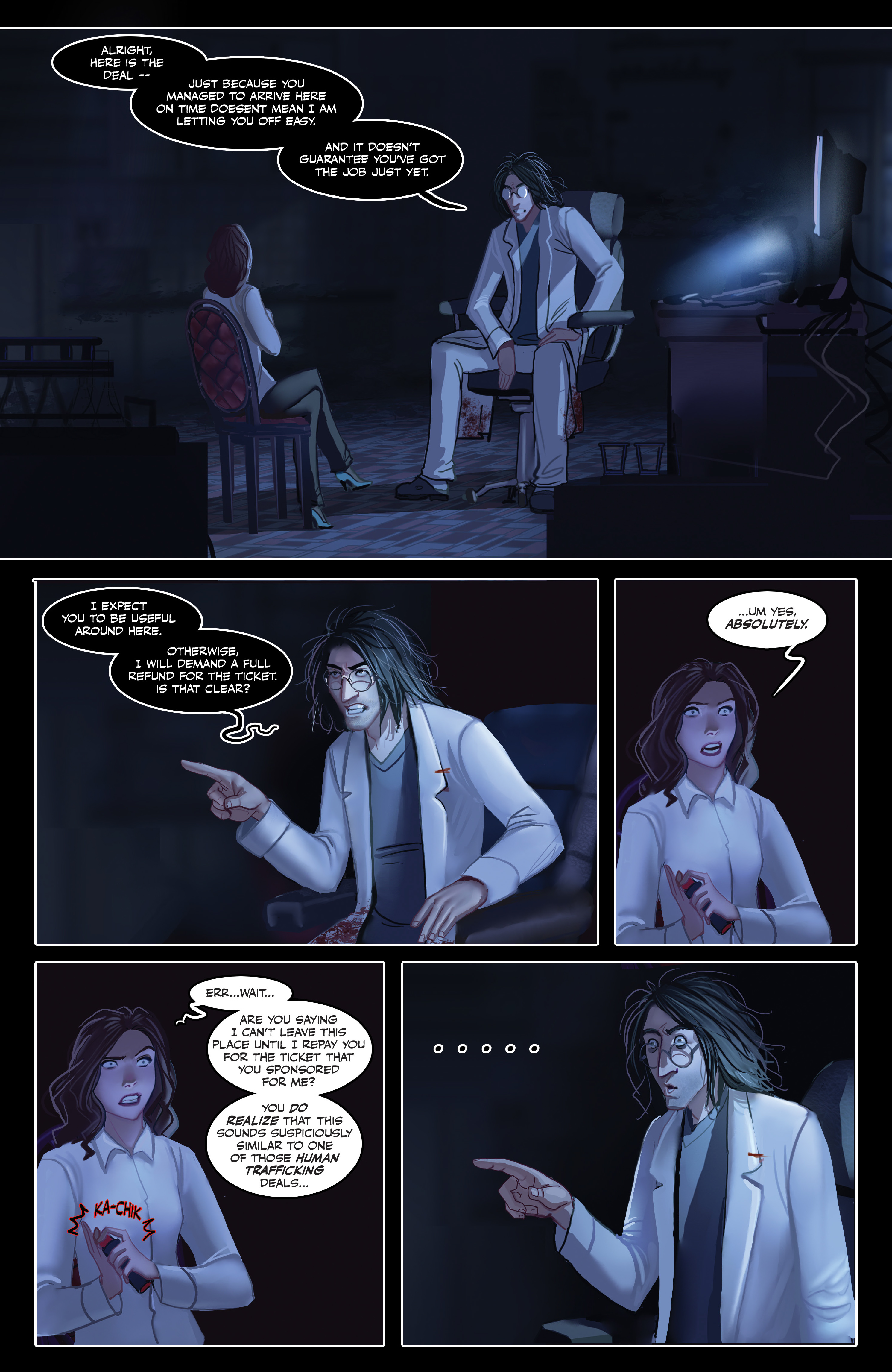 Read online Blood Stain comic -  Issue # TPB 2 - 77
