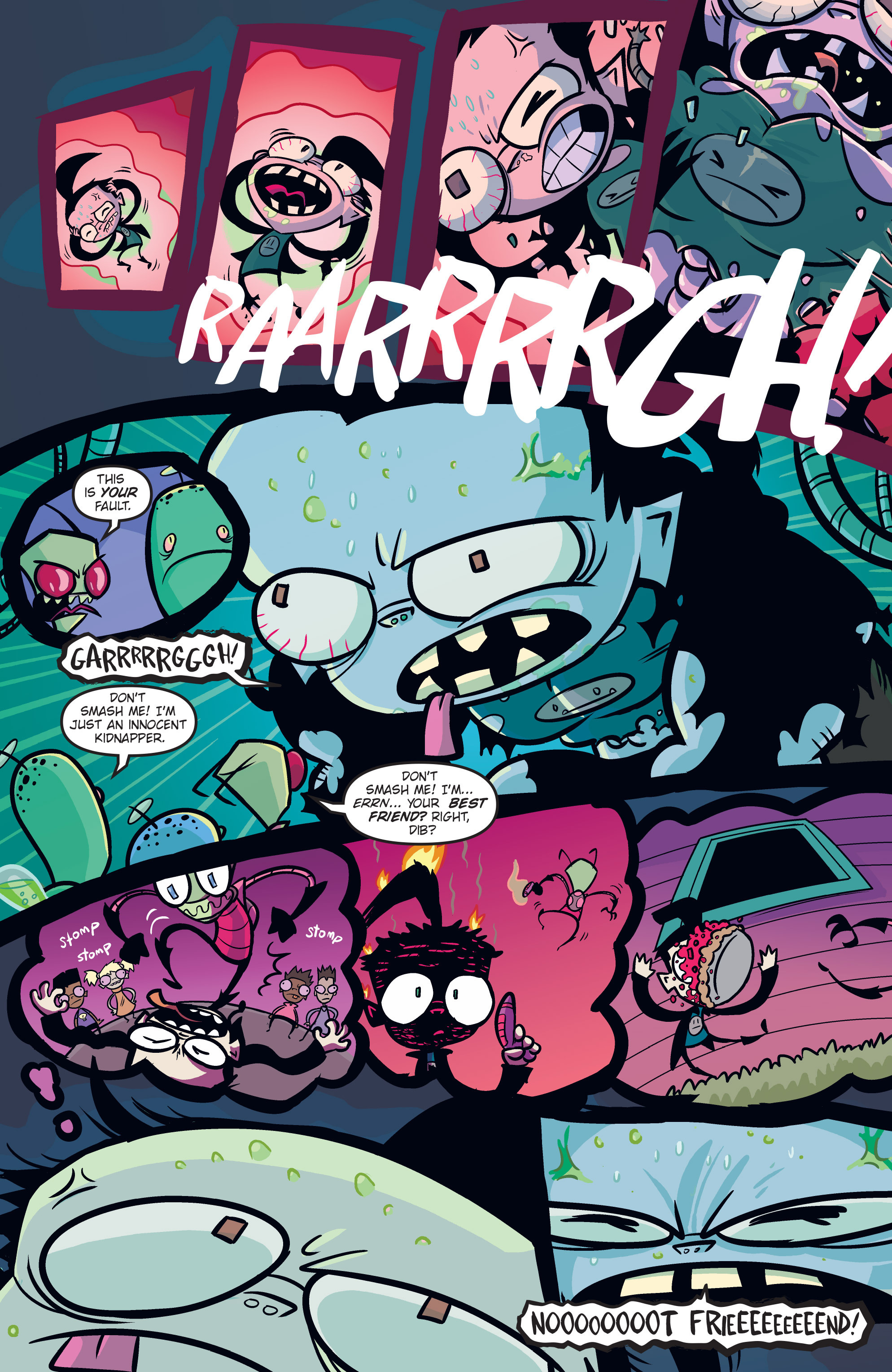 Read online Invader Zim comic -  Issue #13 - 15