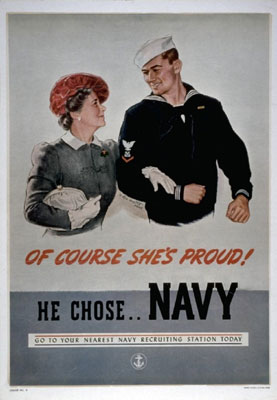 I Sea Stripes: Navy Recruitment Posters