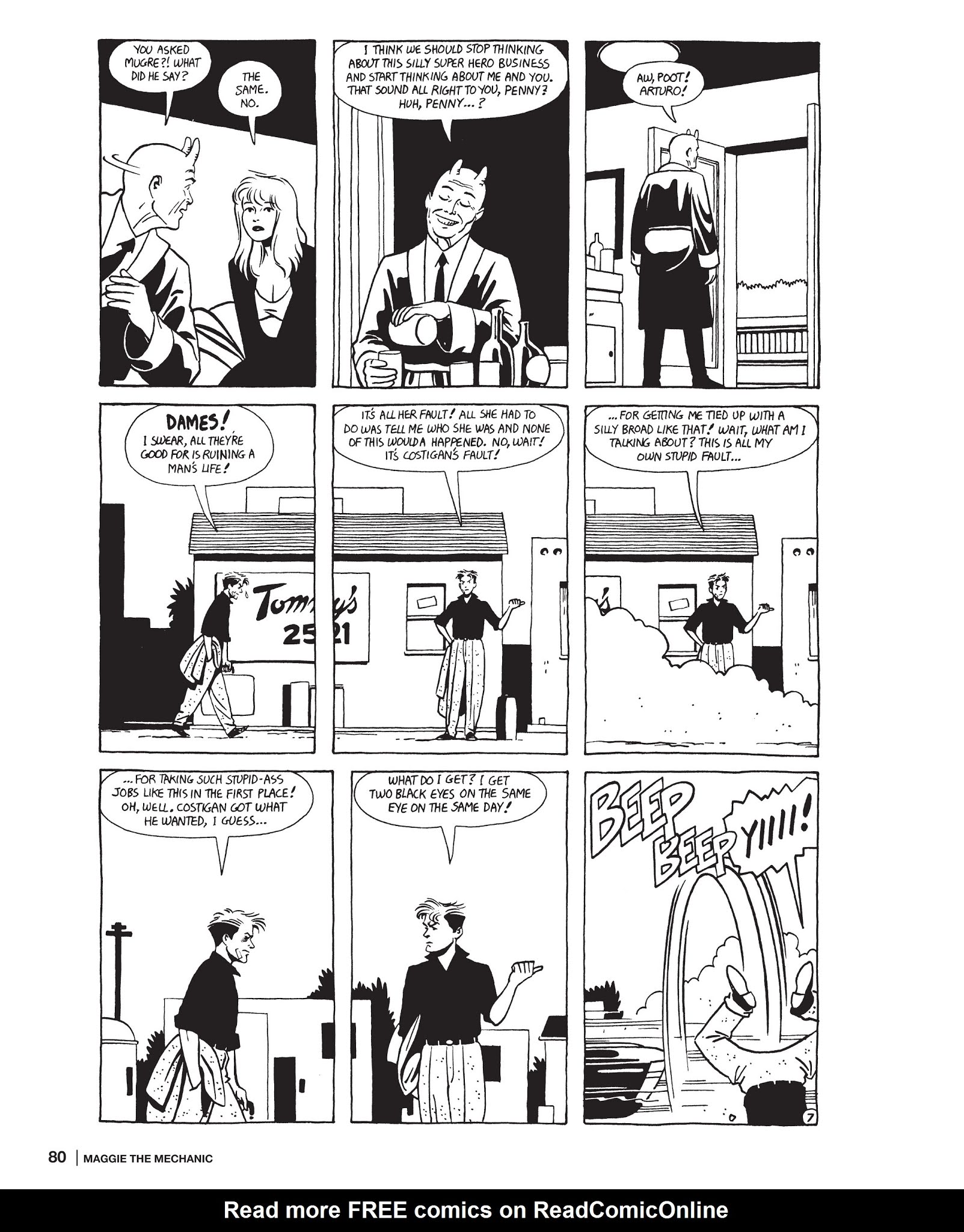 Read online Maggie the Mechanic: The Love & Rockets Library - Locas comic -  Issue # TPB (Part 1) - 80