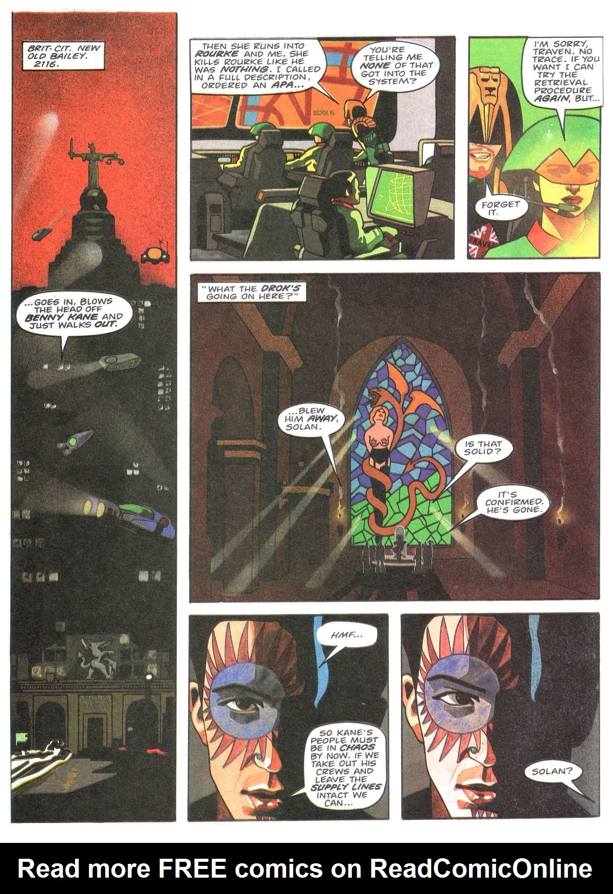 Read online Judge Dredd Mega-Special comic -  Issue #7 - 22