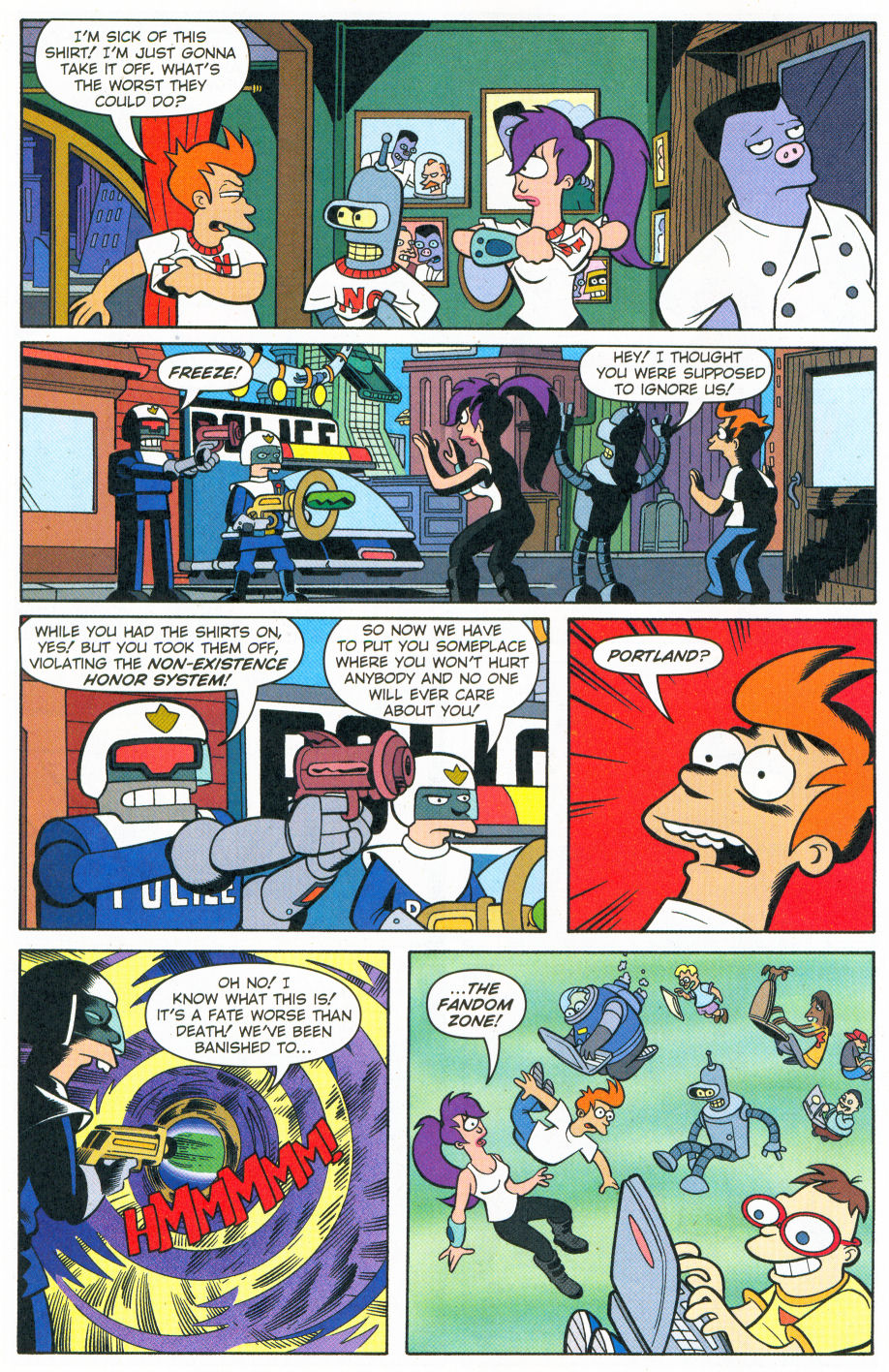 Read online Futurama Comics comic -  Issue #23 - 16
