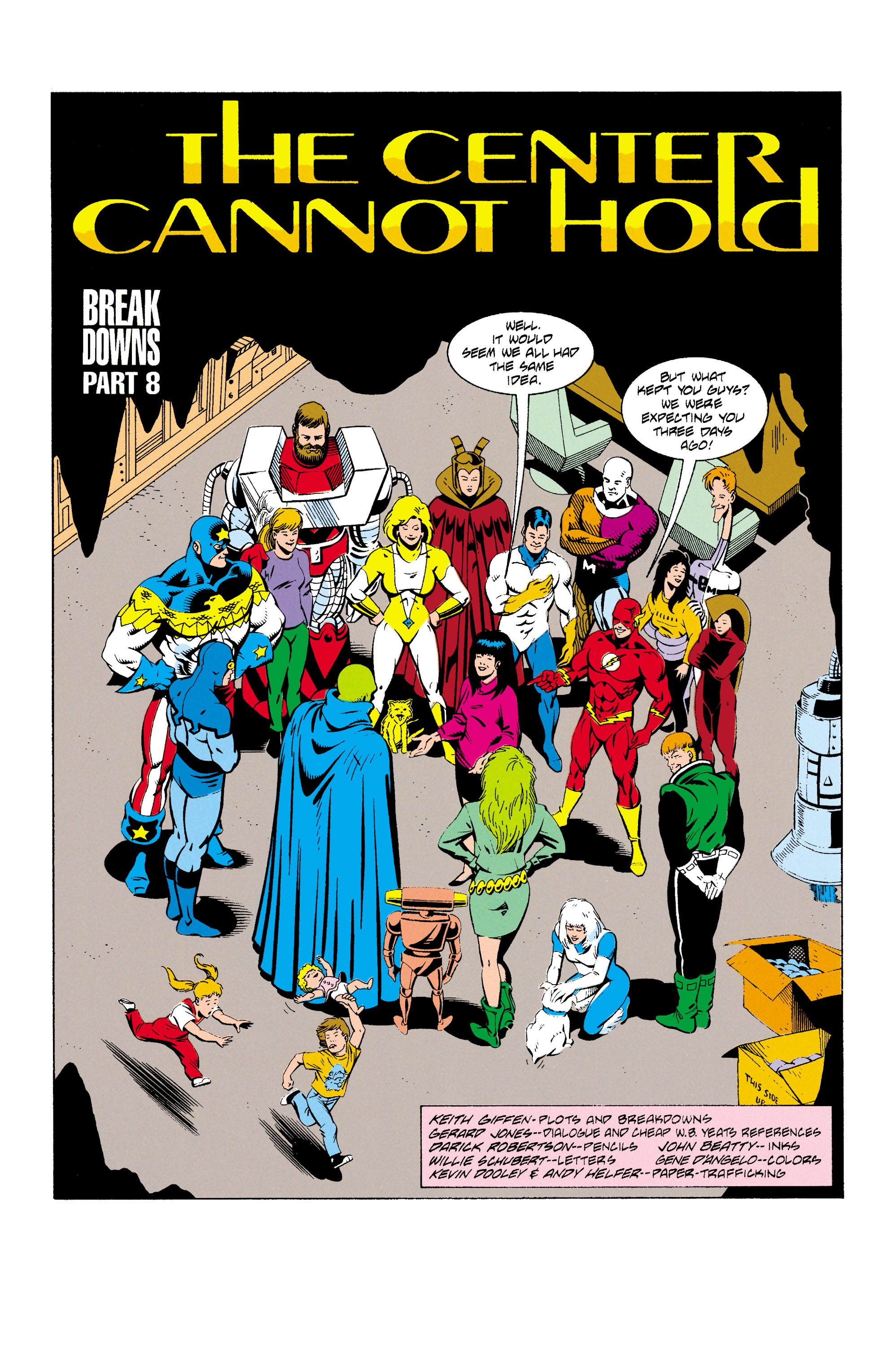 Read online Justice League Europe comic -  Issue #32 - 2