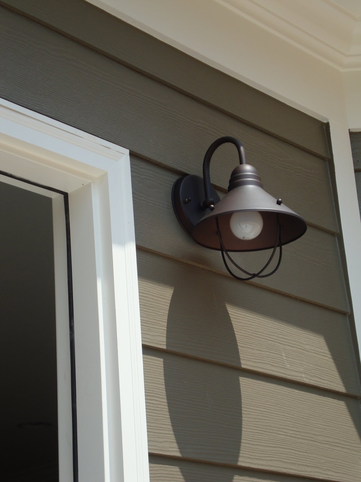 Home Building Project Cedar Columns, Lighting, and Stained Stairs
