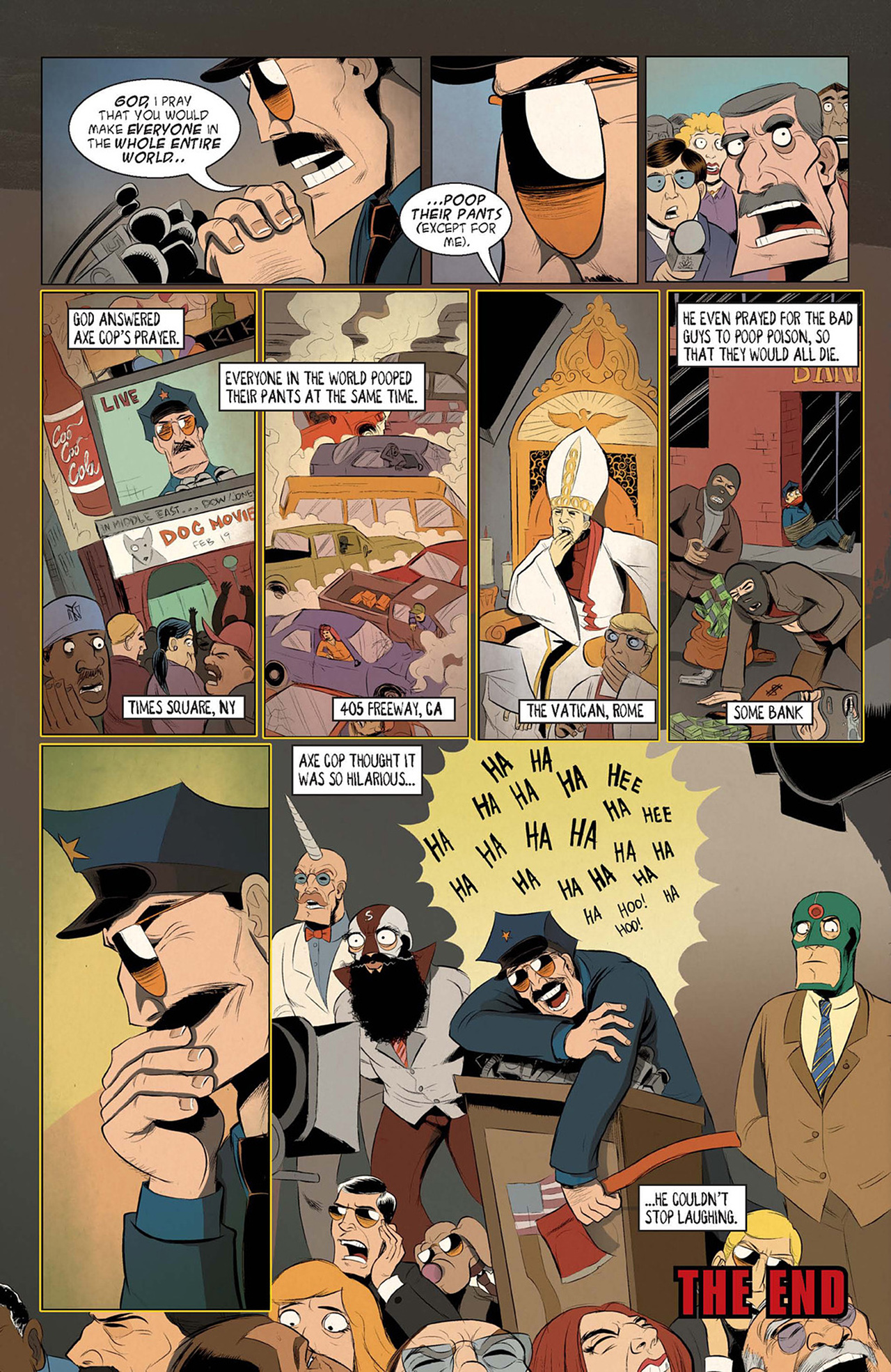 Read online Axe Cop comic -  Issue # TPB 2 - 79