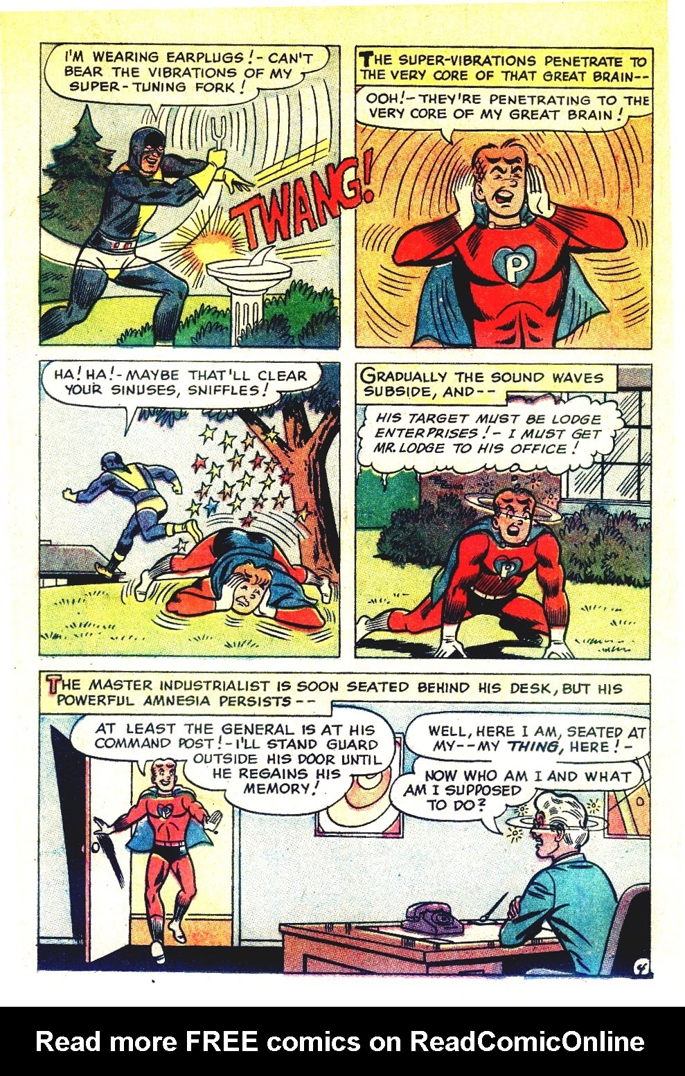 Read online Archie as Captain Pureheart comic -  Issue #6 - 22