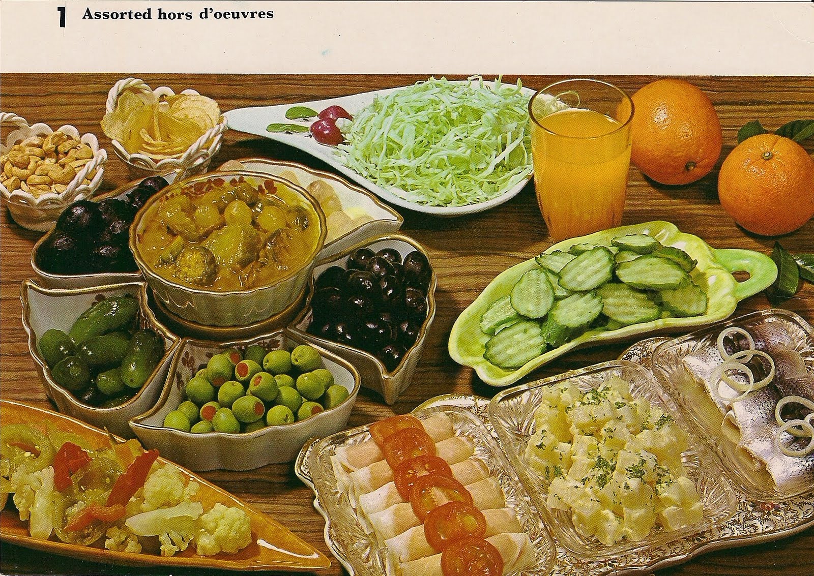 Vonlipi's Favorites Retro Tuesday Snacks and Hors d'oeuvres