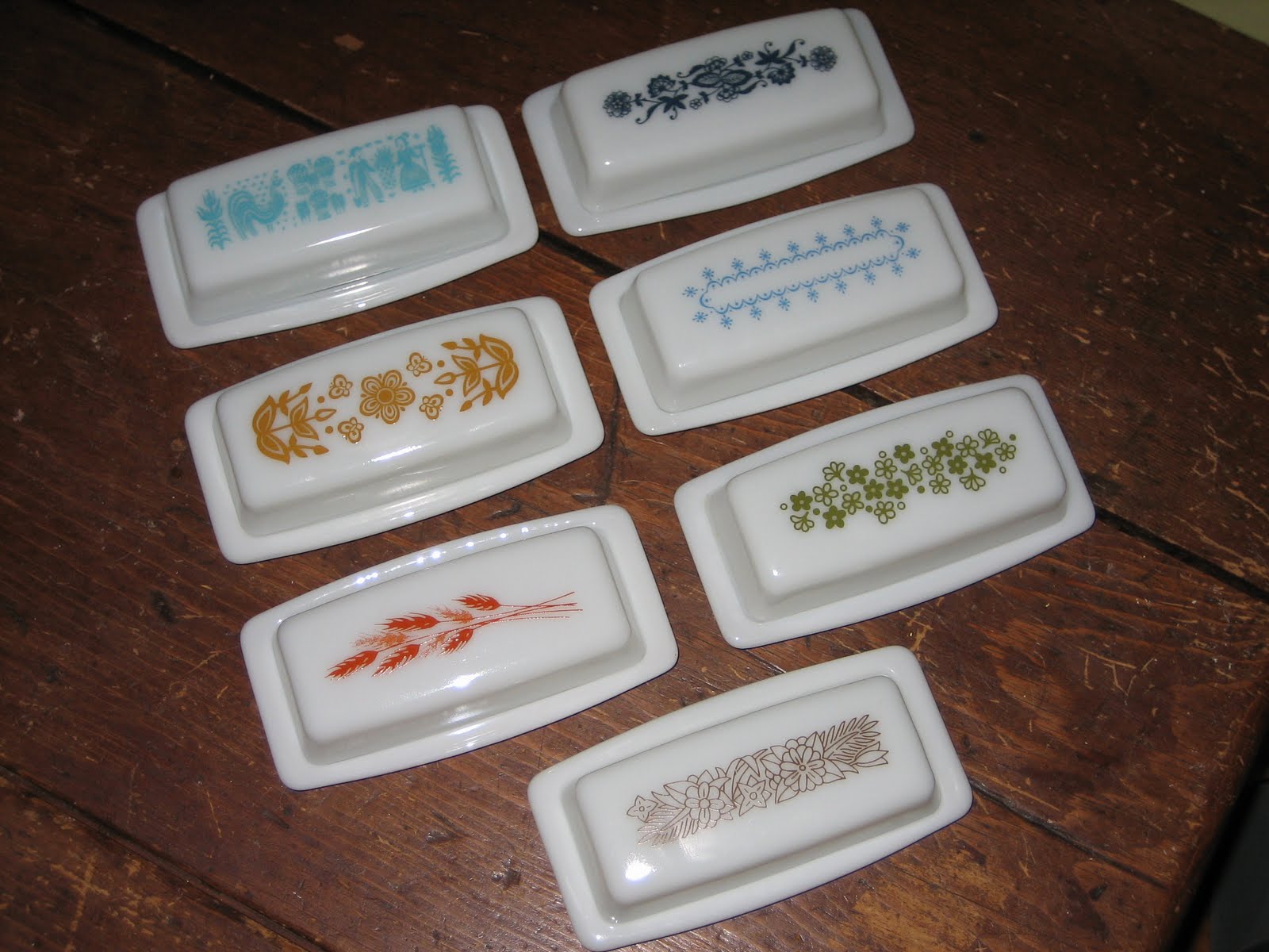 The Pyrex Collective Butter Dishes
