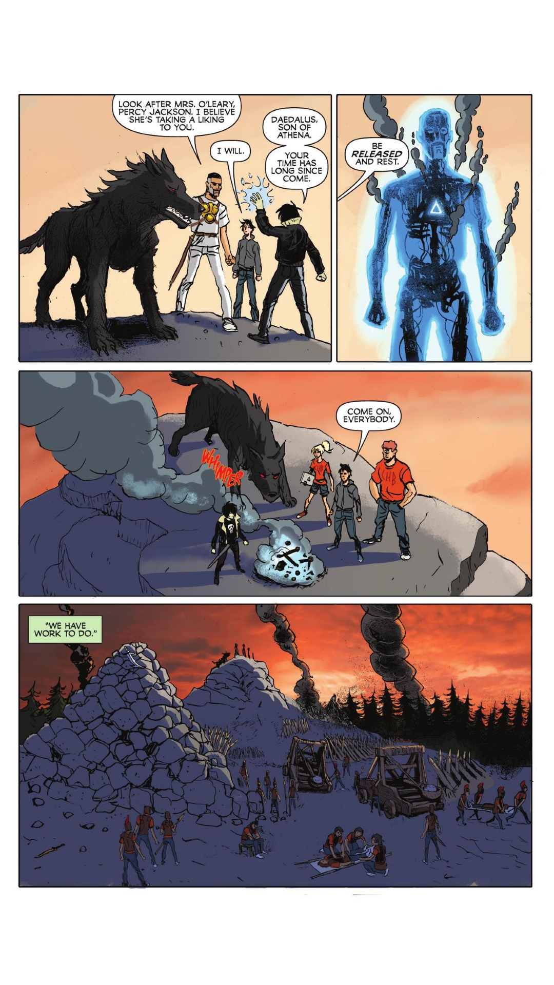 Read online Percy Jackson and the Olympians comic -  Issue # TPB 4 - 123