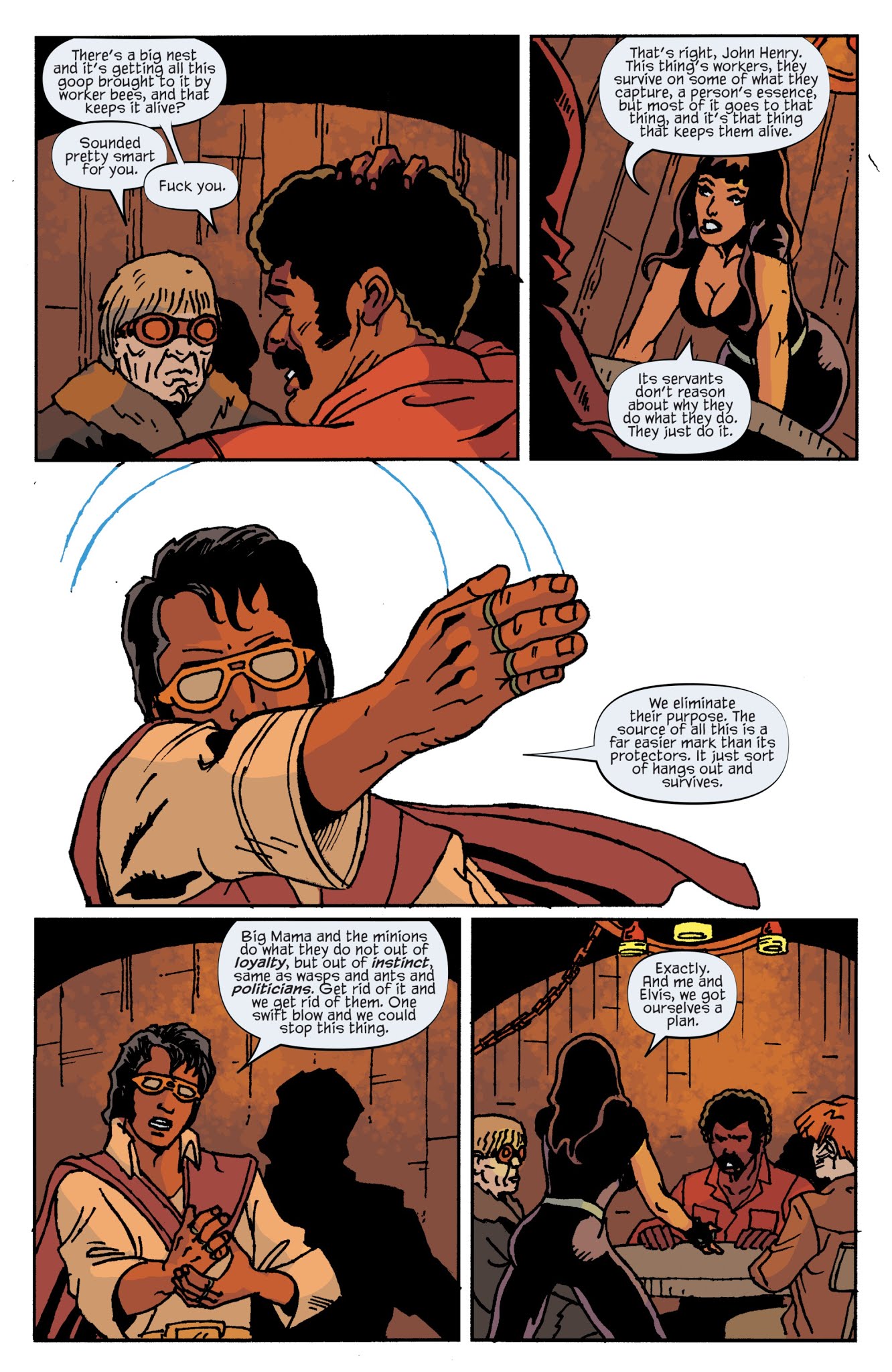 Read online Bubba Ho-Tep and the Cosmic Blood-Suckers comic -  Issue #5 - 8