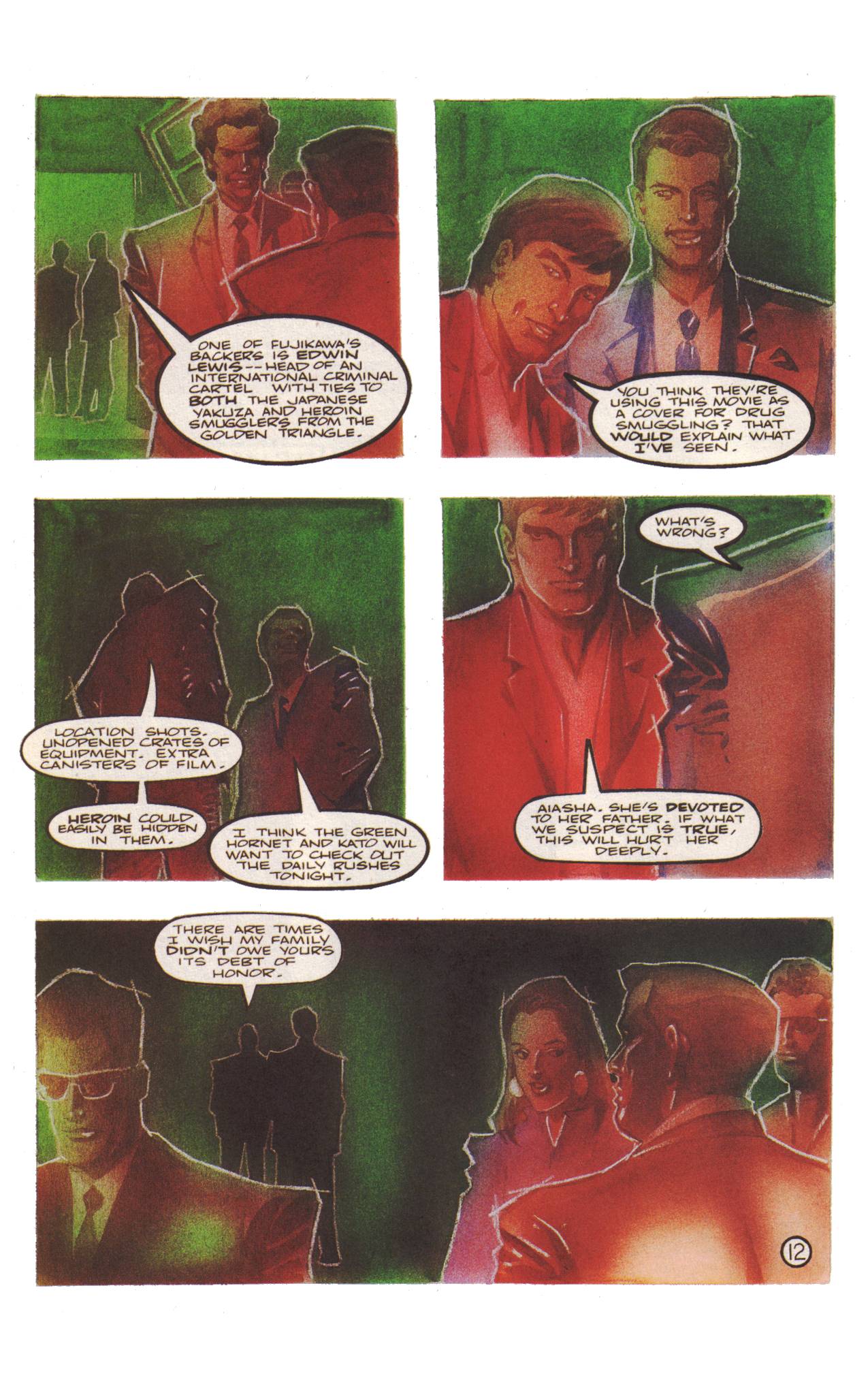 Read online Tales of the Green Hornet (1990) comic -  Issue #2 - 13