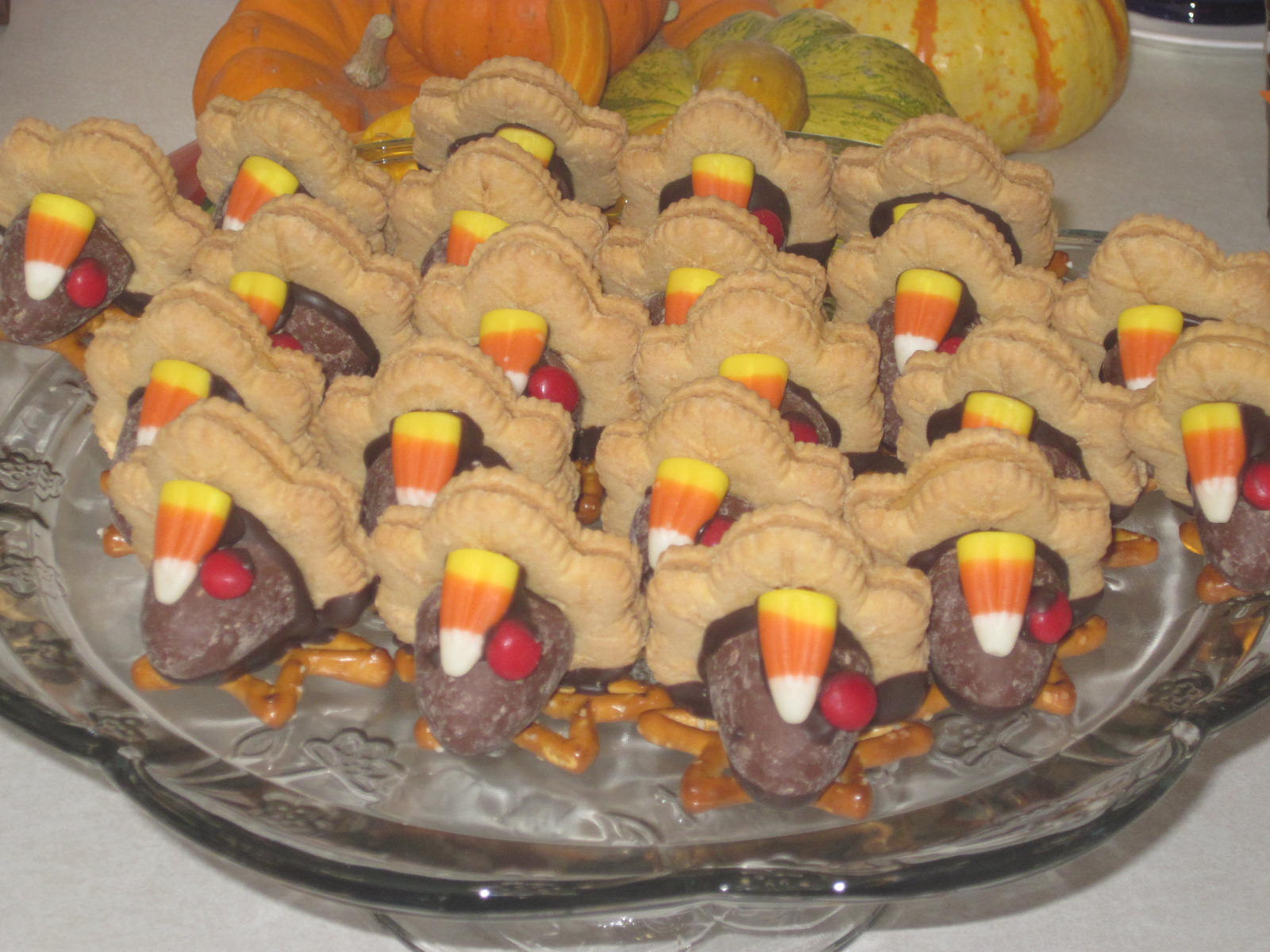 things to give a hoot about A Flock of Cookie Turkeys