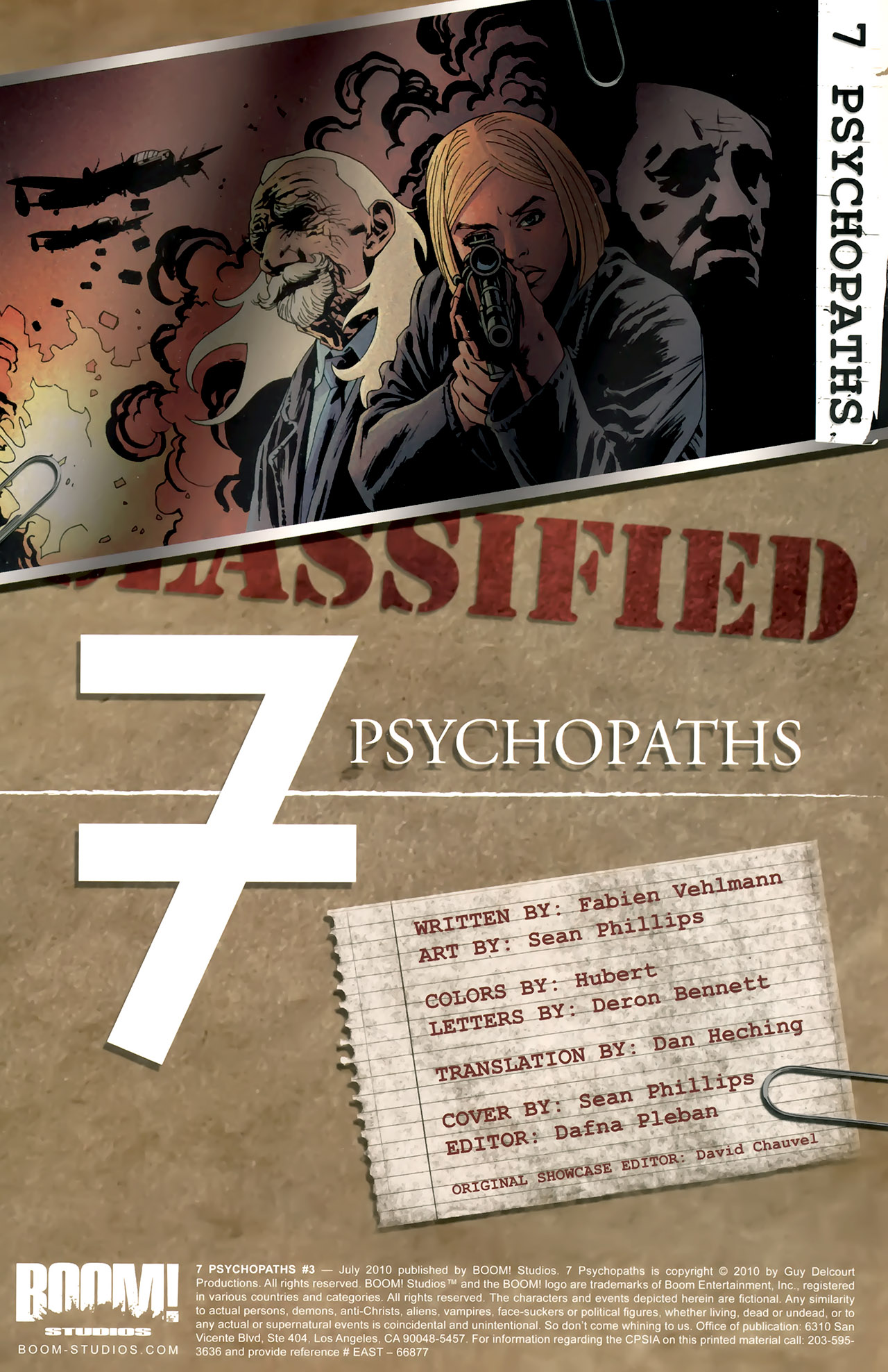 Read online 7 Psychopaths comic -  Issue #3 - 2
