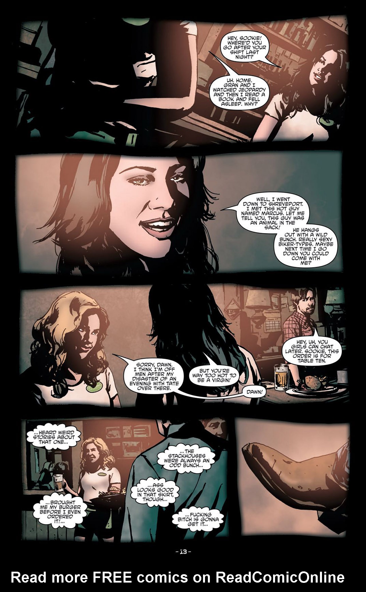 Read online True Blood (2012) comic -  Issue #1 - 16