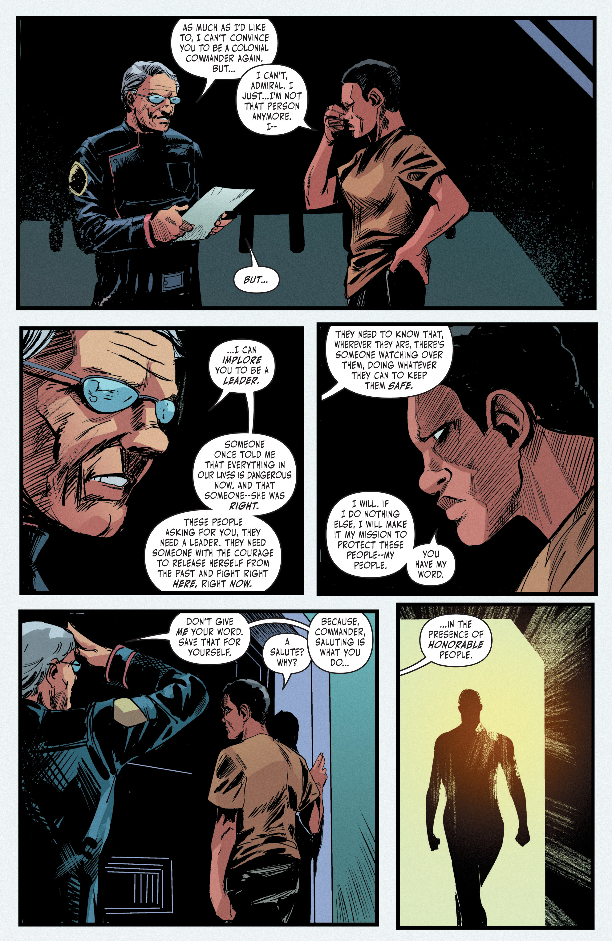 Read online Battlestar Galactica: Twilight Command comic -  Issue #5 - 15