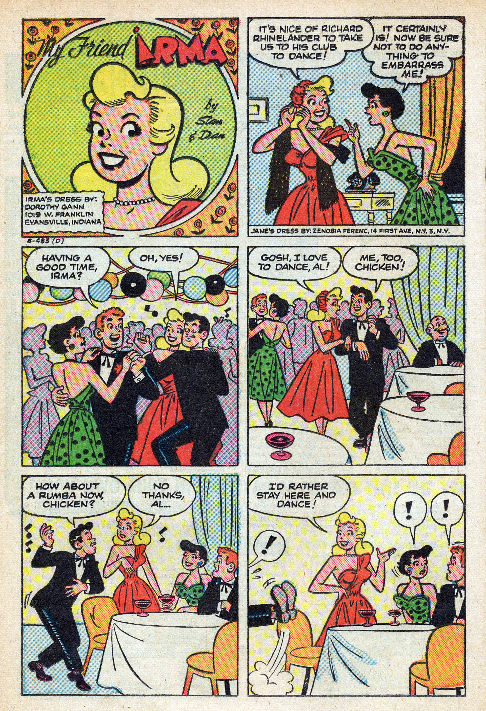 Read online My Friend Irma comic -  Issue #28 - 18