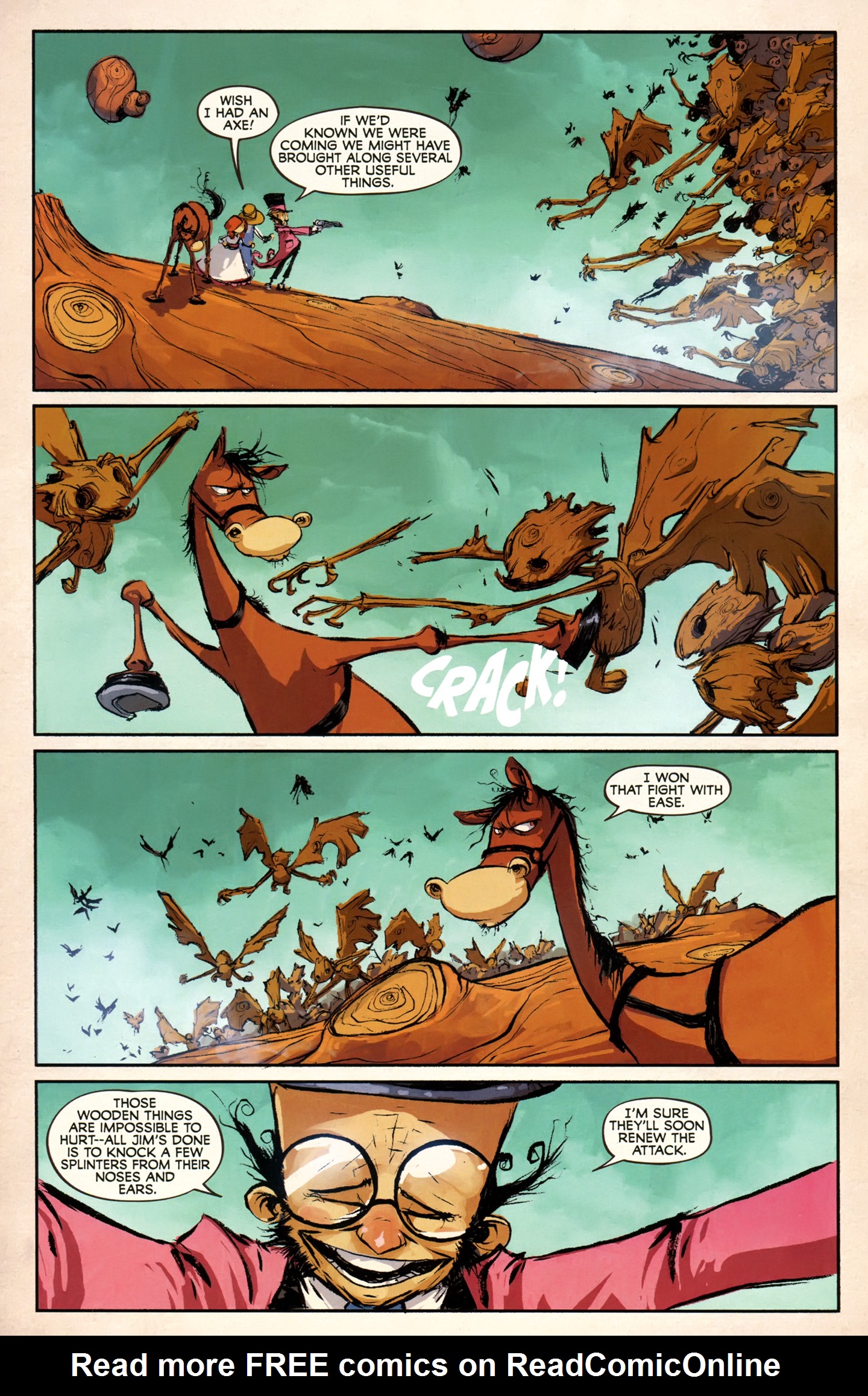 Read online Dorothy & The Wizard in Oz comic -  Issue #5 - 5