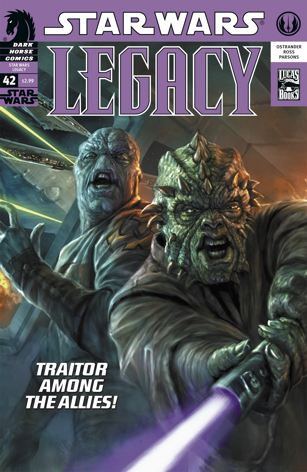 Read online Star Wars: Legacy (2006) comic -  Issue #42 - 1