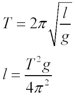 формула маятника