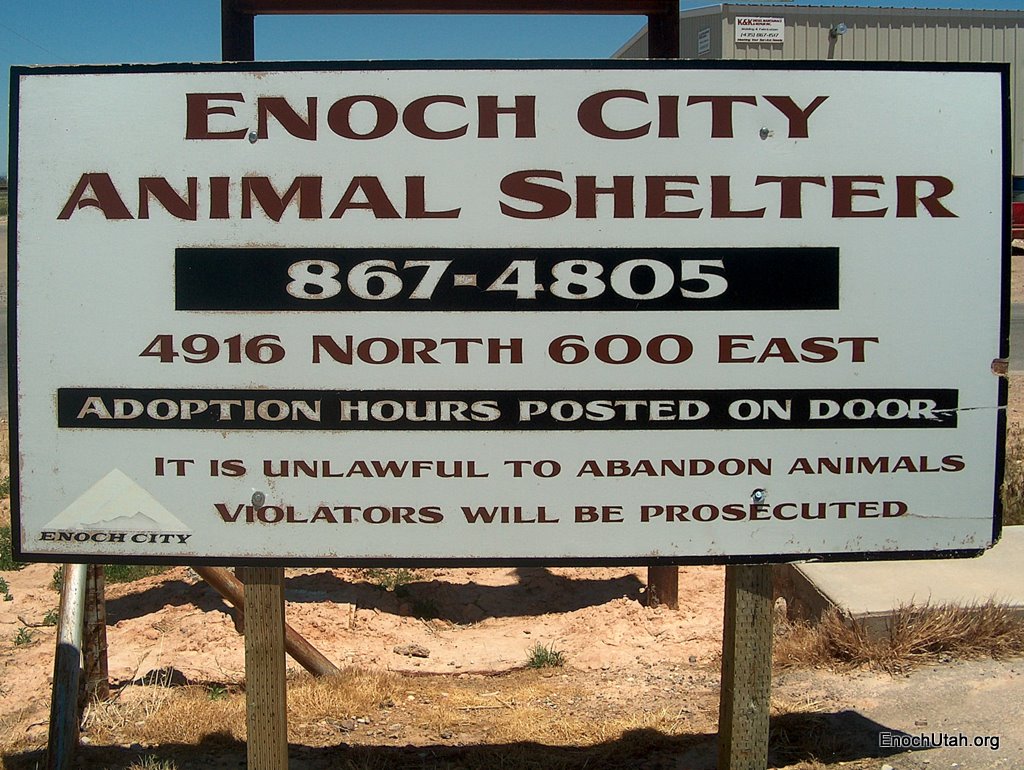 Animal Shelter Enoch City, Utah Scenic Enoch UT!