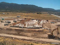 New Enoch LDS Stake Center being built