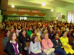Público da palestra do Prof. Rossano em Manhumirim/MG