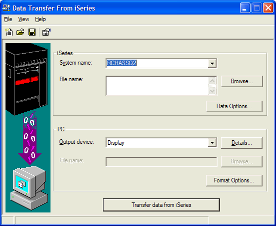 ibm i access client solutions data transfer ibm i access client solutions data transfer