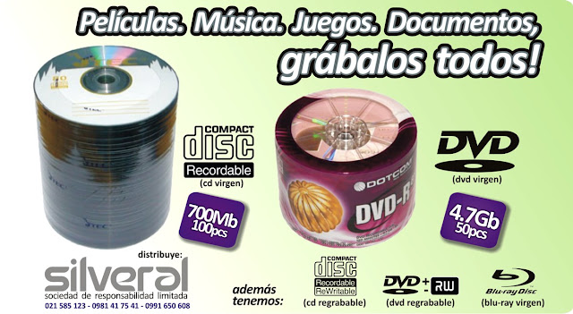 :: Silveral :: Todo lo que necesitás!: CDs, DVDs virgenes a precios de ...