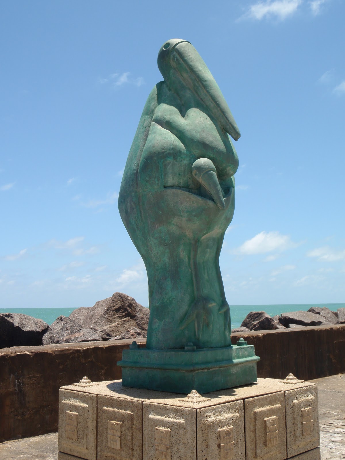 Viajantes Econômicos Parque das Esculturas de Francisco Brennand, em Recife, Pernambuco