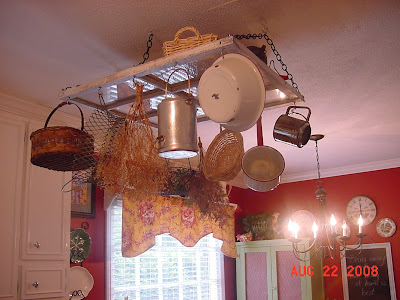 The Happy Homebody: Window Pot Rack
