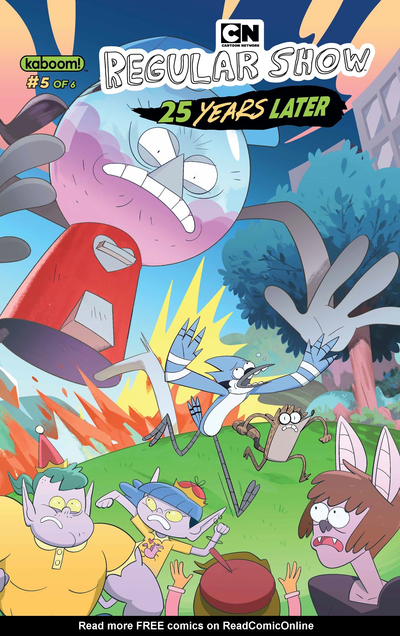 Read online Regular Show: 25 Years Later comic -  Issue #5 - 1