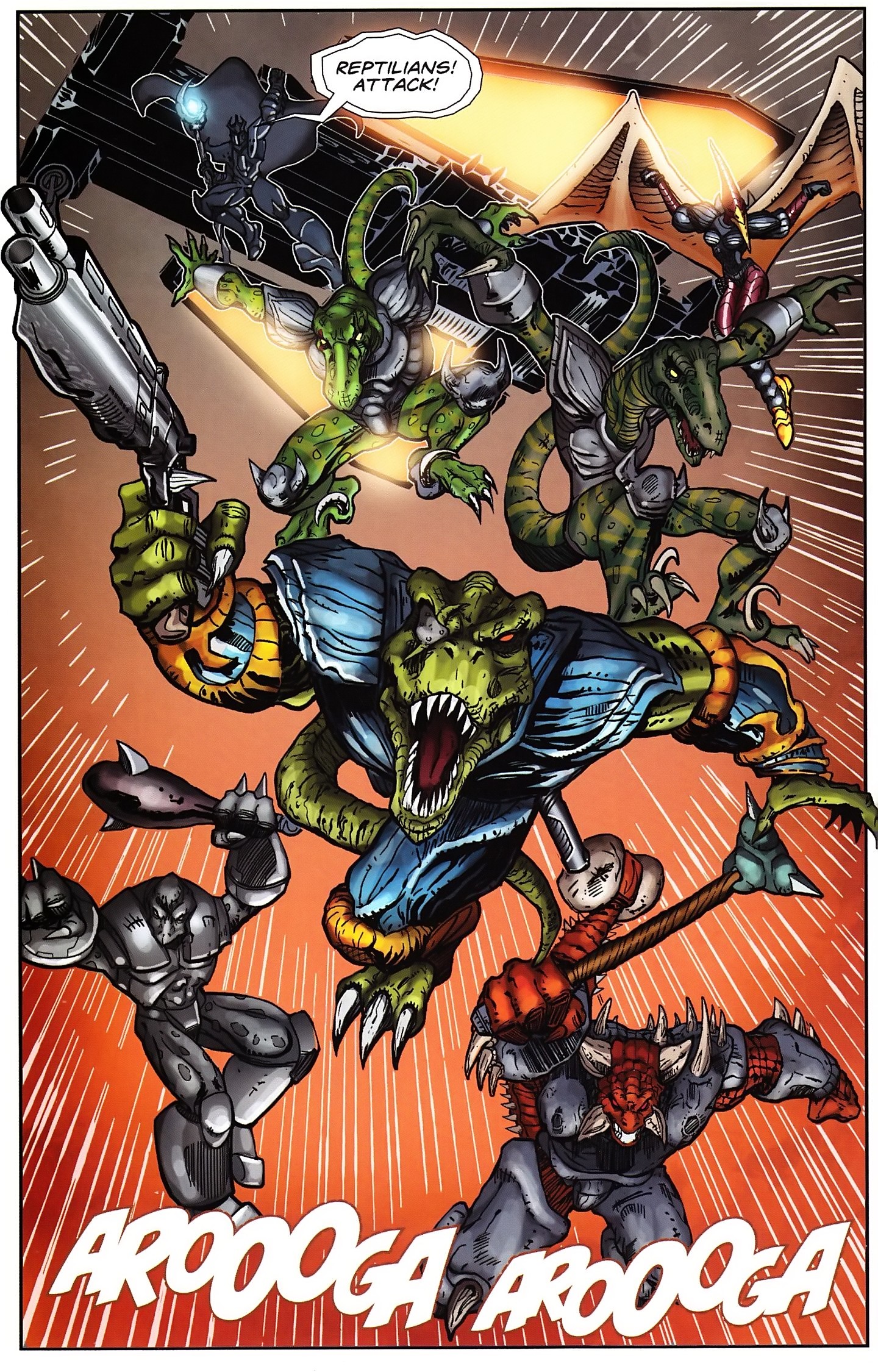 Read online Jurassic StrikeForce 5 comic -  Issue #1 - 18