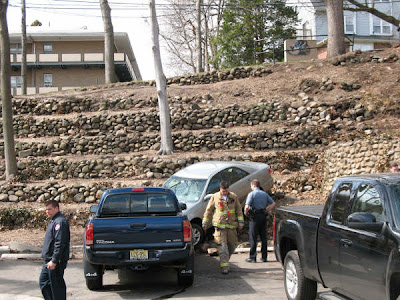 >Spectacular Car Crash At Pease Library IMG 1533