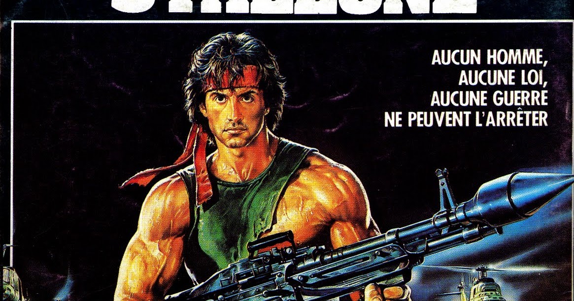 Distribution De Rambo 2 : La Mission BACK TO THE MOVIE POSTERS: Rambo 2, la mission