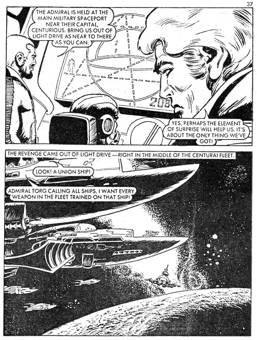 Read online Starblazer comic -  Issue #14 - 37